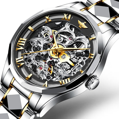 Skeleton Automatic Mechanical Menââ‚?s Watches