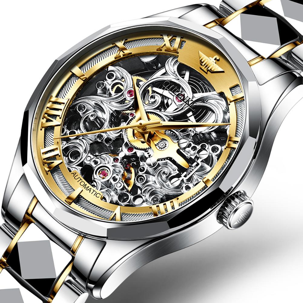 Skeleton Automatic Mechanical Menââ‚?s Watches