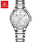 Automatic Mechanical Watch Ceramic Steel Band Waterproof Ladies Watch