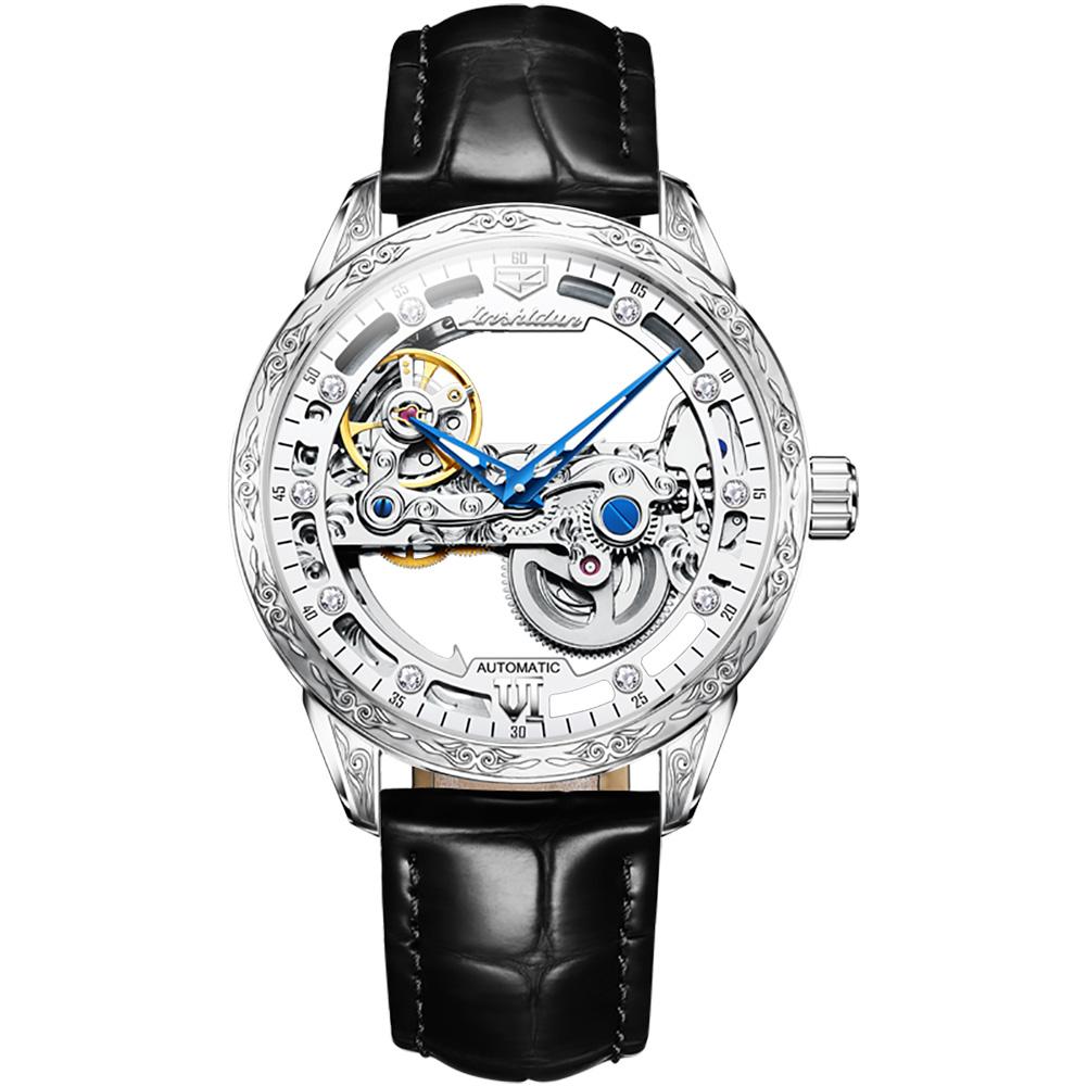 Skeleton Design Mechanical Men's Watch